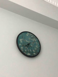 Boyacı Women Art Pop Saat El Yapımı Büyük Boy Duvar Saati