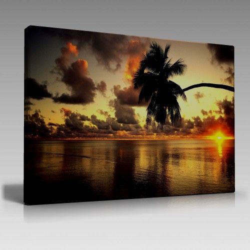 Praslin Island sunset