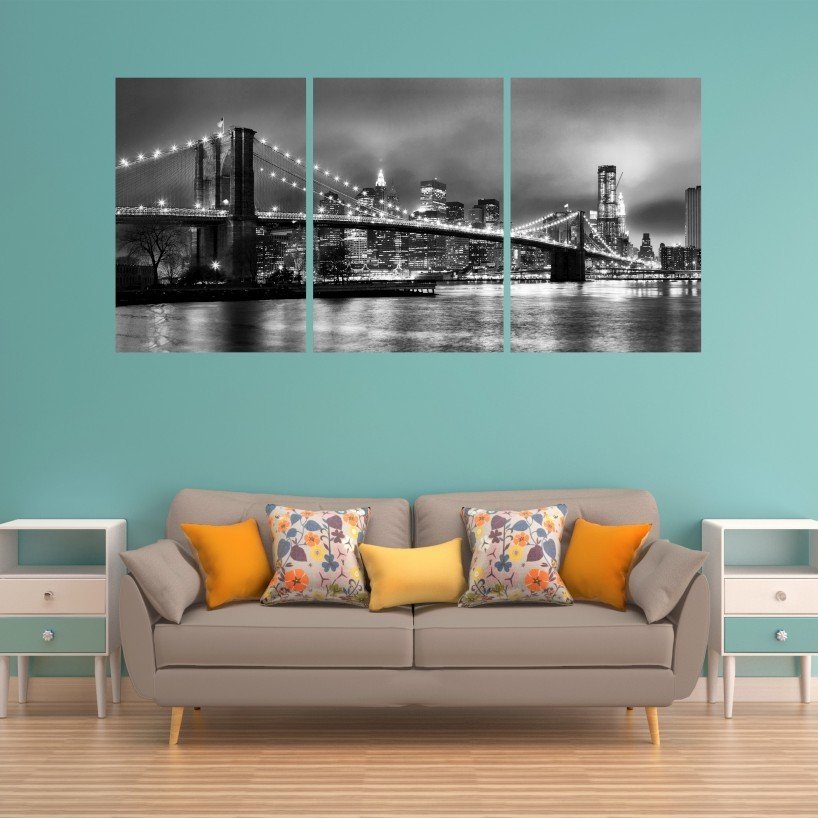 Manhattan Köprüsü Canvas Tablo