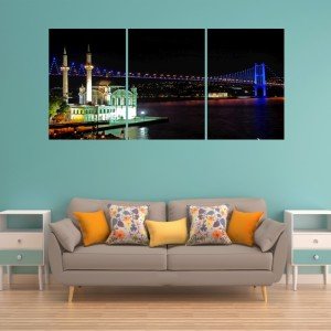 İstanbul Ortaköy Canvas Tablo