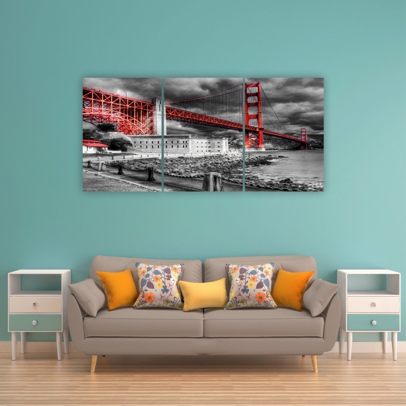 Golden State Bridge Canvas Tablo