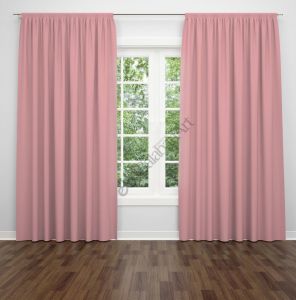 Pembe  Desen Dijital Baskılı Fon Perde Çift Kanat 280x270 cm