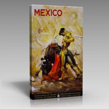 Meksika Boğa Güreşi Posterler Tablo