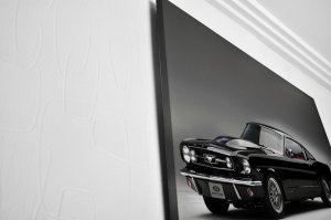 Ford Mustang Işıklı Kanvas Tablo