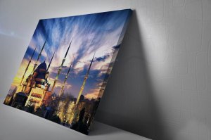 Sultanahmet Blue Mosque Işıklı Tablo