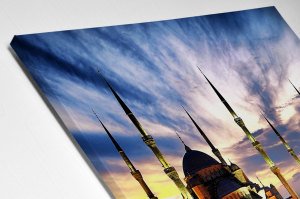 Sultanahmet Blue Mosque Işıklı Tablo
