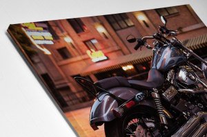 Harley Davidson Led Işıklı Tablo