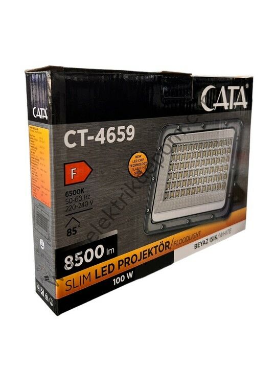 CATA 100 W LED PROJEKTÖR / CT-4659 / 6400K / 8500LM