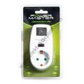 POWERMASTER PM-18522 16 AMPER - 3500 WATT LED GÖSTERGELİ ANAHTARLI TEKLİ BEYAZ AKIM KORUMALI PRİZ