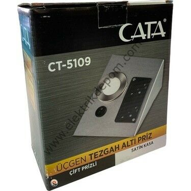 CATA 5W TAZGAH ALTI AYDINLATMA ÇİFT PRİZLİ / CT-5109 / 6400K