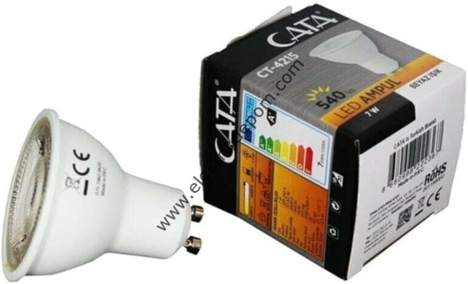 CATA 7 W GU10 DUY LED ÇANAK AMPUL / 3200K / CT-4215 / 480LM