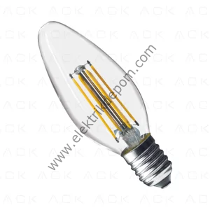 ACK 4W LED RUSTİK AMPUL - E14 - 3000K