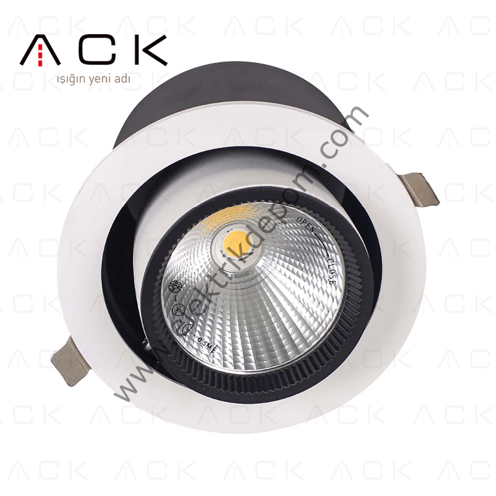ACK 30W LED SALYANGOZ SPOT ARMATÜR - 3000K - 3450LM