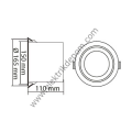 ACK 30W LED SALYANGOZ SPOT ARMATÜR - 6500K - 3450LM