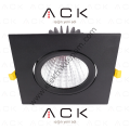 ACK 30W ALÜMİNYUM LED SPOT SİYAH KASA / 3000K / 3990LM