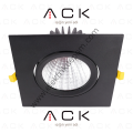ACK 30W ALÜMİNYUM LED SPOT SİYAH KASA / 4000K / 3990LM