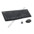 LOGITECH MK295 Q TR SİYAH KABLOSUZ KLAVYE+MOUSE SET