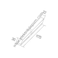 ACK 14W T5 1173 mm Merkür LED Bant Armatür 6500K