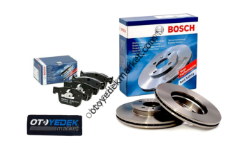 Peugeot 408 (2023-2024) Ön Fren Disk ve Balata Set Takımı (Bosch)