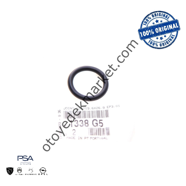 Citroen C4 (2022-2023) 1.2 Turbo Benzinli Su Sıcaklık Sensörü / Hararet Müşiri O-Ring Contası (Orijinal)