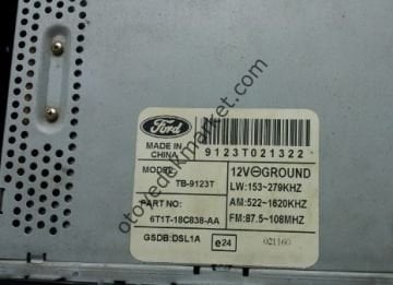 Ford Connect (2002-2013) Kit -Radyo Teyp Cd Çalar 6000cd (Otosan)