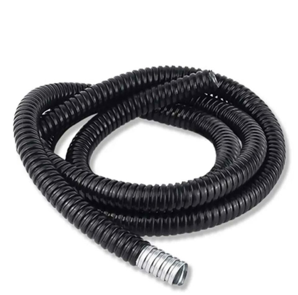 Çetsan 42 mm Pvc İzoleli Çelik Spiral Elektrik Borusu 25 Metre