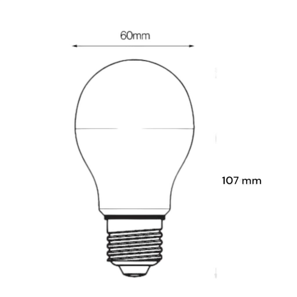 Osram Led Value 8.5 Watt Led Ampul 2700K Sarı E27 - 10 Adet