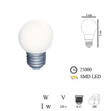 CATA CT-4071Y Ledli Gece Lambası 1 Watt Yeşil