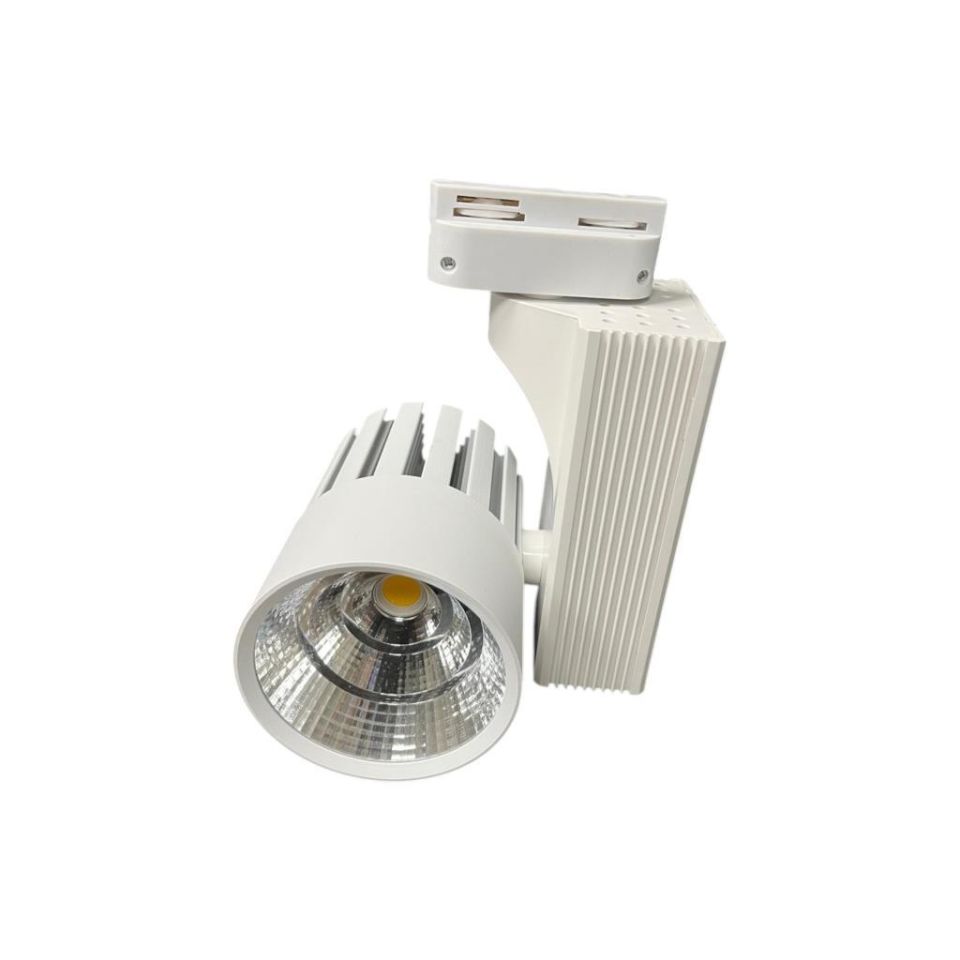 40 Watt Ledli Ray Spot Beyaz Kasa Sıcak Beyaz 4000K