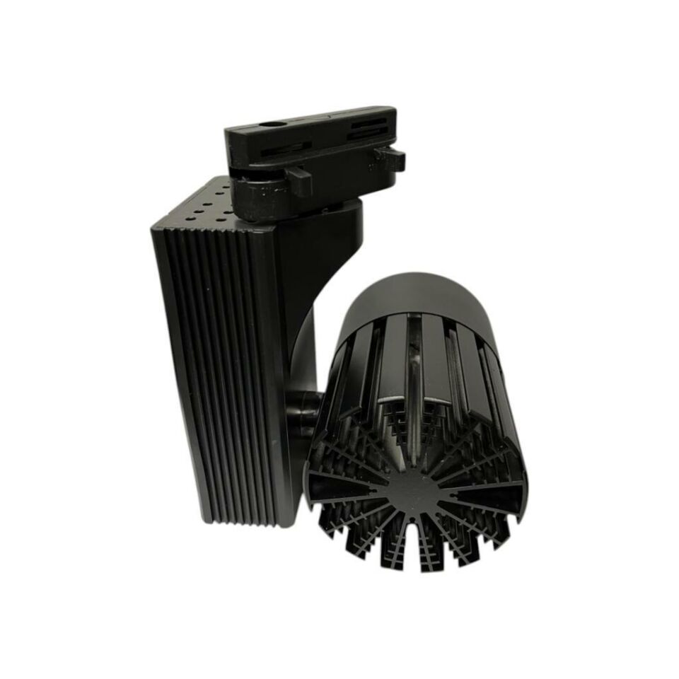40 Watt Ledli Ray Spot Siyah Kasa Beyaz Işık  6500K
