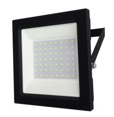 Uzlight 50 Watt Slim Led Projektör Armatür Beyaz Işık