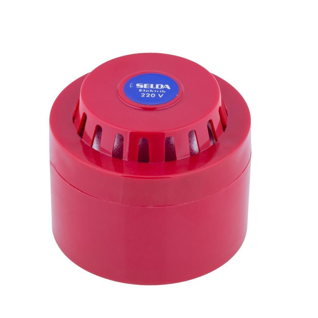 Selda İkaz Korna Siren Plastik 220 Volt