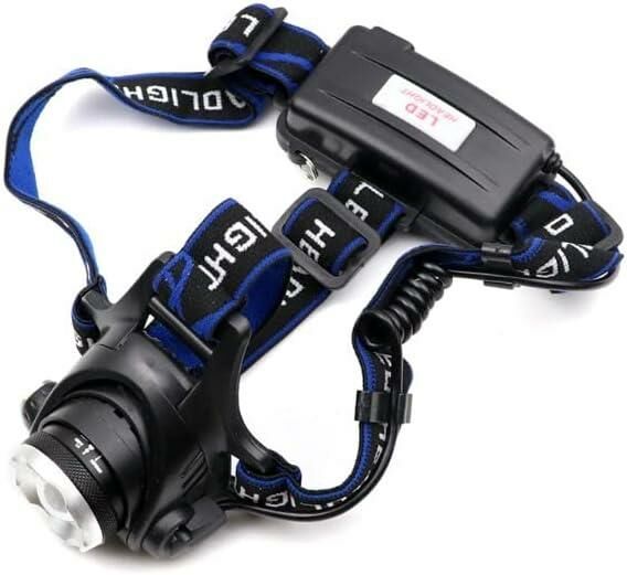 Poyraz Şarjlı Led Kafa Feneri Ayarlanabilir Zoom Özellikli 3 Modlu Beyaz Işık Outdoor Kafa Lambası IP44 300 Lümen Kamp,Balıkçılık,Tamirat,Koşu,Yürüyüş İçin 9123