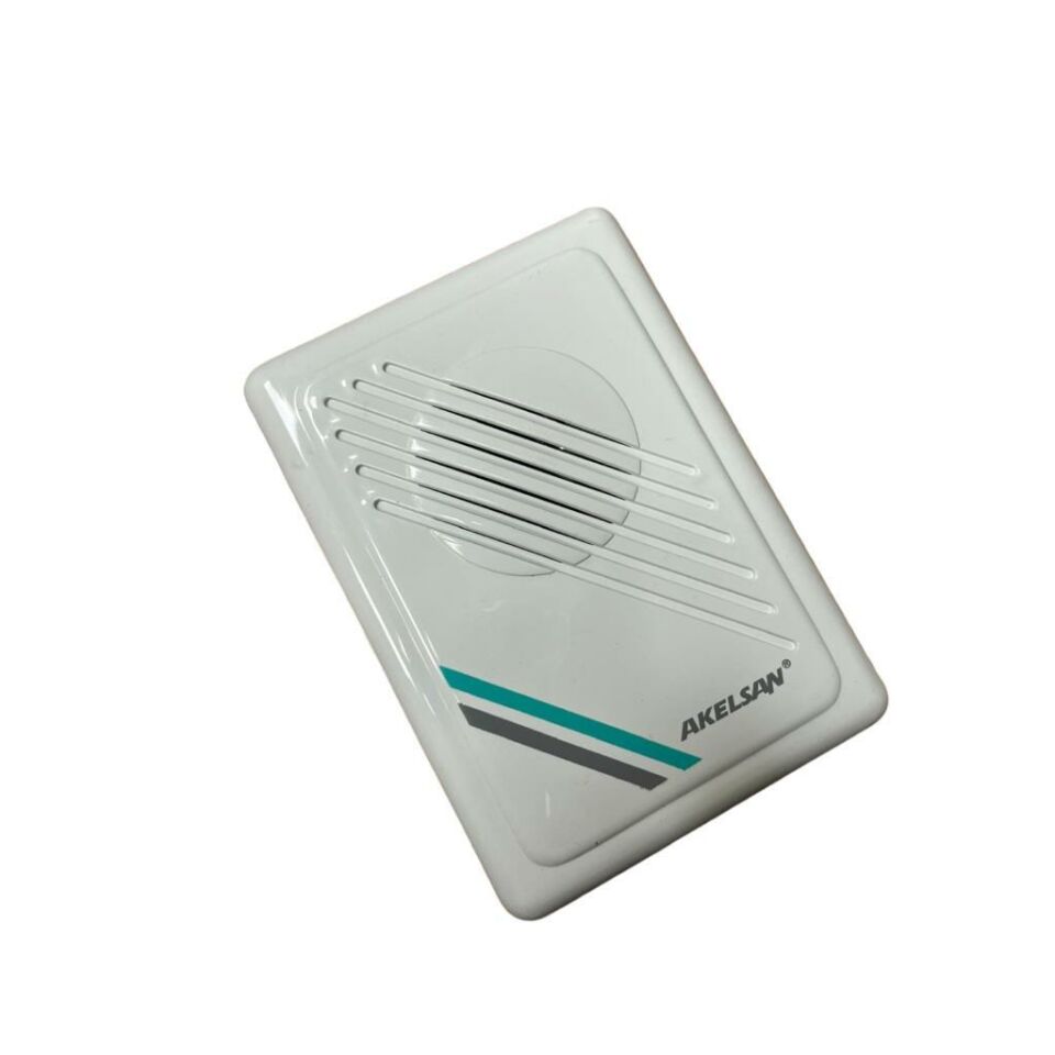 Akelsan Kapı Zili Ding-Dong Pilli Ses Ayarlı 12 Volt AK-307