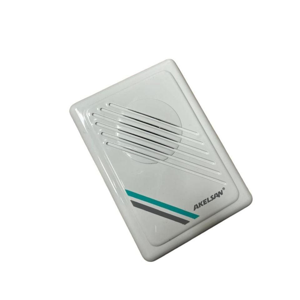 Akelsan Kapı Zili Ding-Dong Pilli Ses Ayarlı 12 Volt AK-307