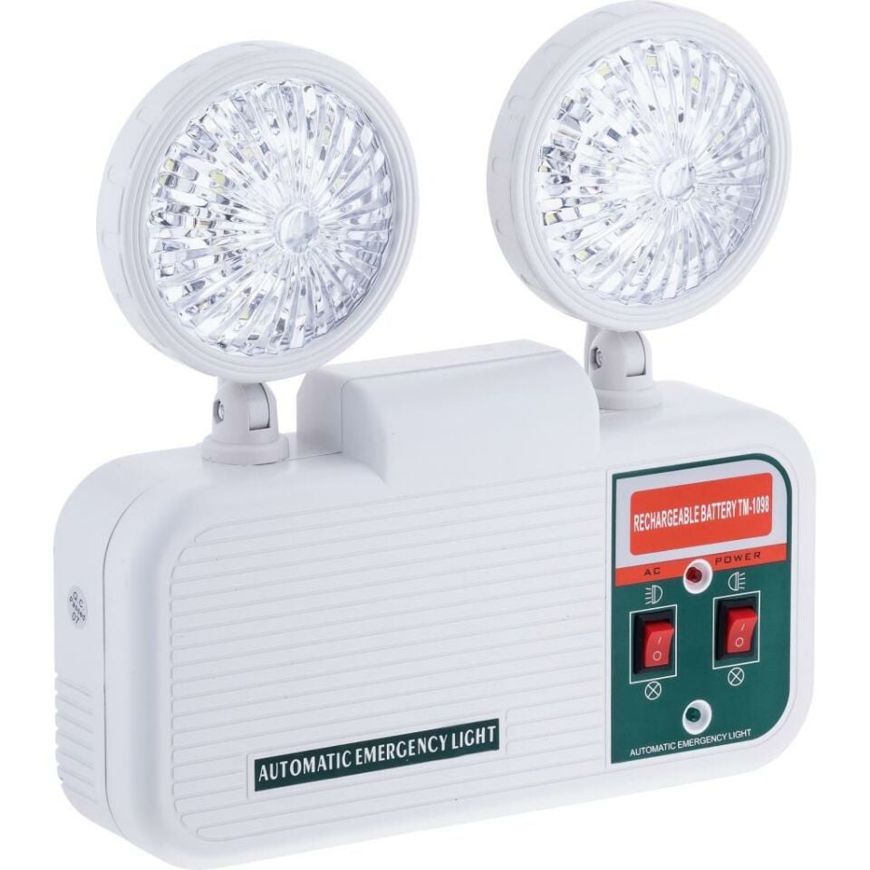 Selda 2x9 Watt Acil Aydınlatma Armaturu Seyyar Ledli Işıldak