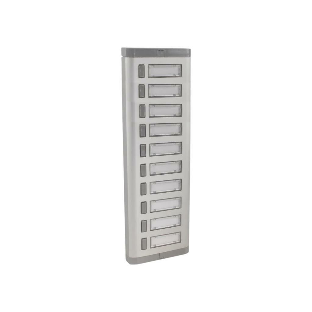 10'lu Aluminyum Zil Butonu Işıklı Hp'siz Yenişark