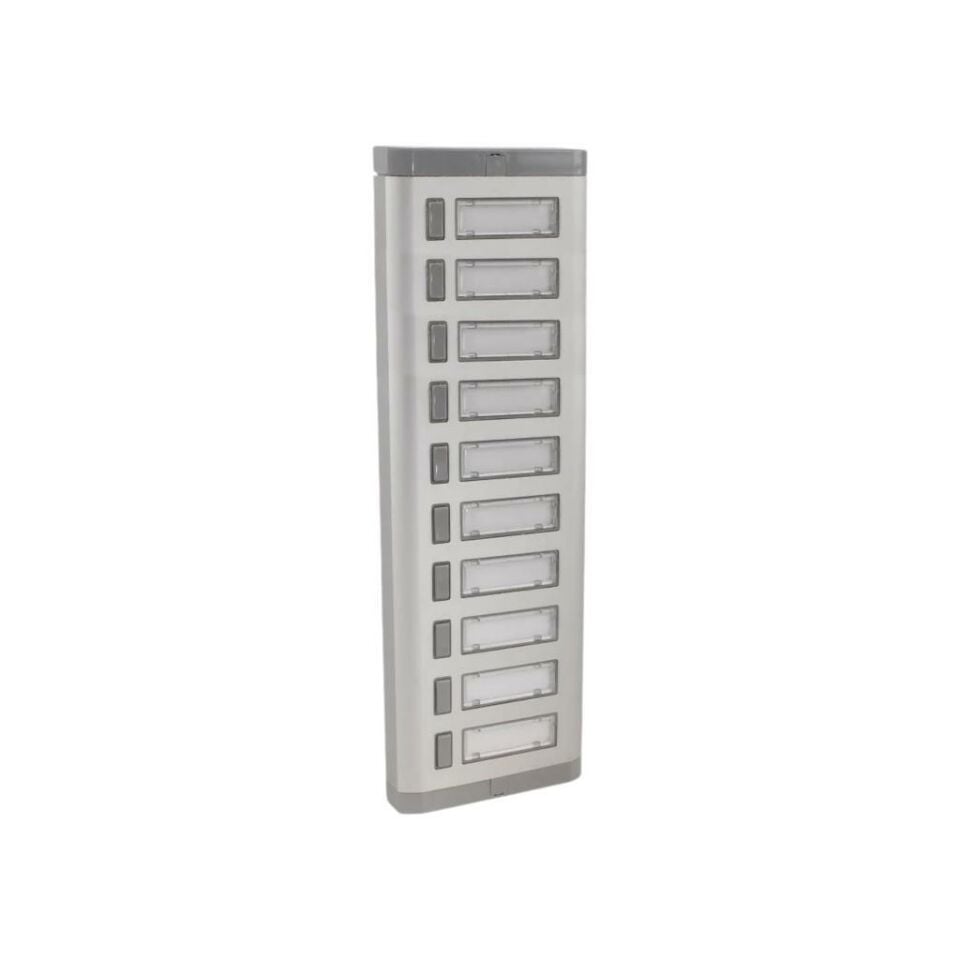 10'lu Aluminyum Zil Butonu Işıklı Hp'siz Yenişark