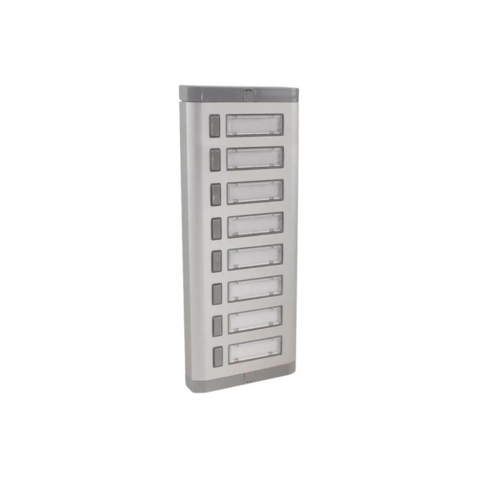 8'li Aluminyum Zil Butonu Işıklı Hp'siz Yenişark