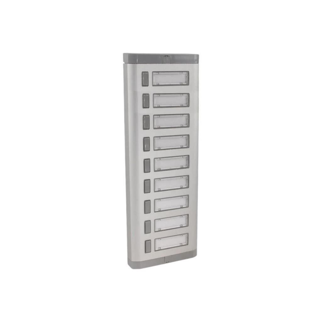 Aluminyum 9'lu Zil Butonu Işıksız Hp'siz Yenişark