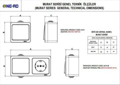 Ne-Ad Sıvaüstü Light 95-14