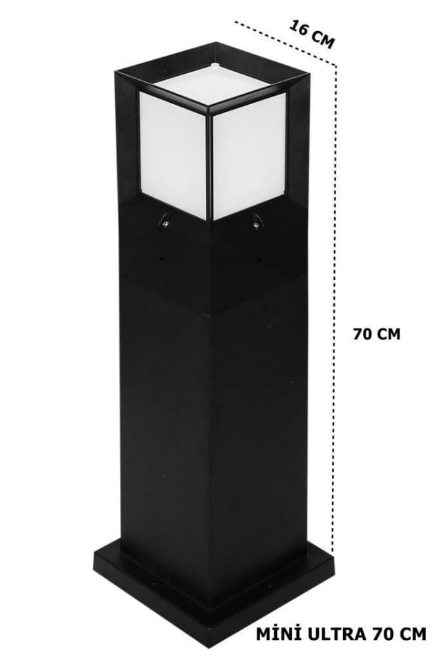 Zita Mini Ultra 70cm Bahçe Lambaları Duvar Üstü Aydınlatma E-27 Duylu IP54 CODE/266