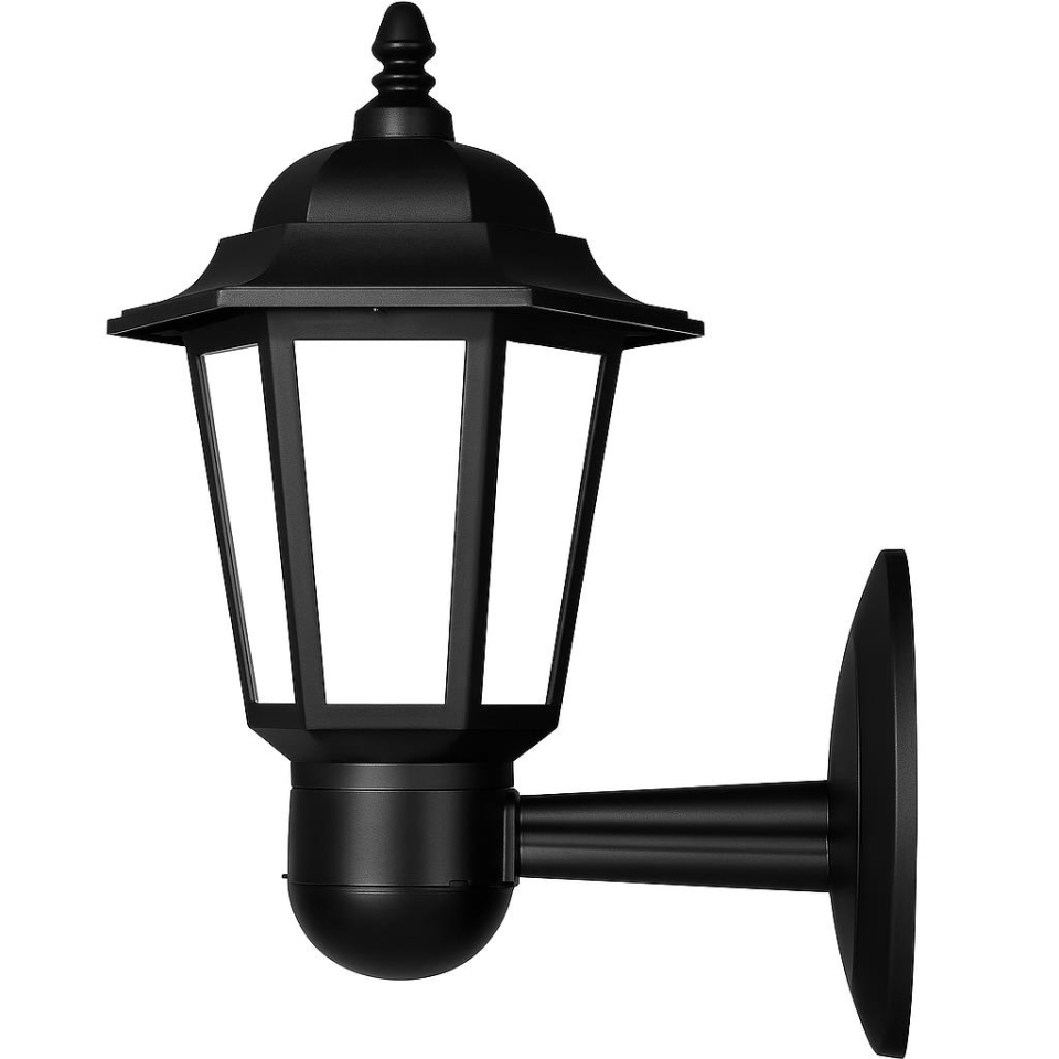 Zita Klas Serisi 42 cm Bahçe Aplik – E27 Duy, IP54, Siyah Renk, Set Üstü Bahçe Lambası, Polipropilen Gövde, 220V (Ampul Hariç)