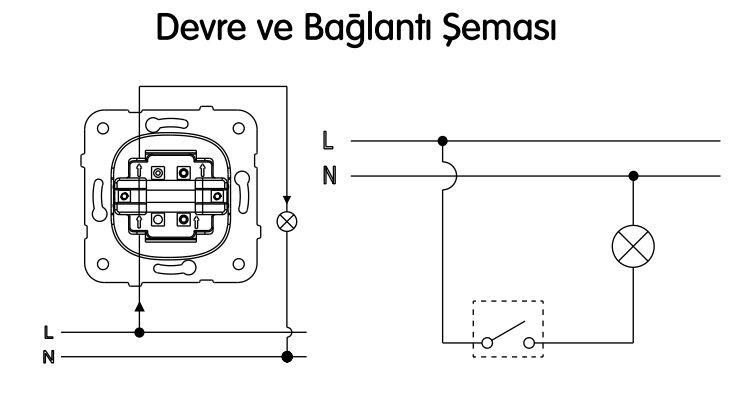 Viko Karre Beyaz Anahtar Çerçeve Dahil