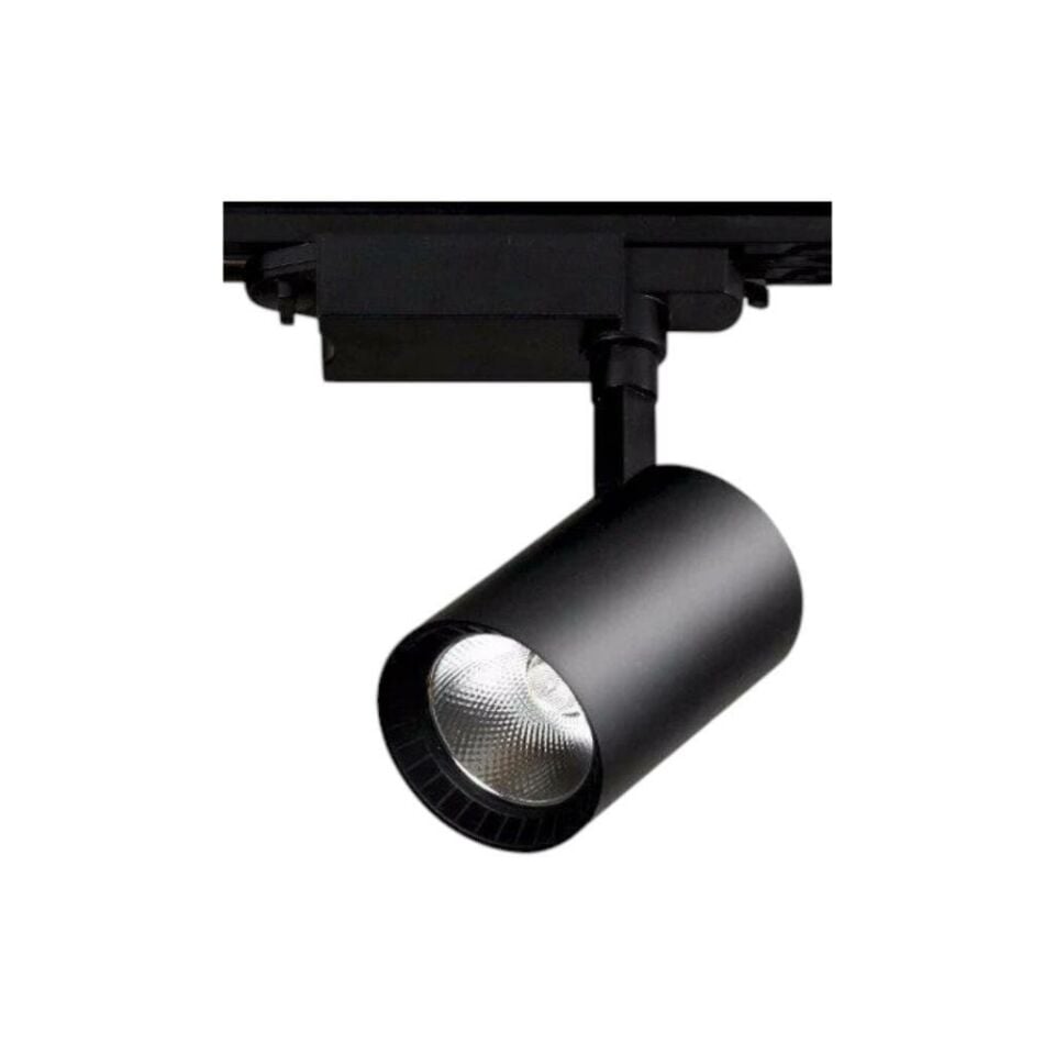 30 Watt Ledli Ray Spot Ekonomik Ray Spot Beyaz/Siyah