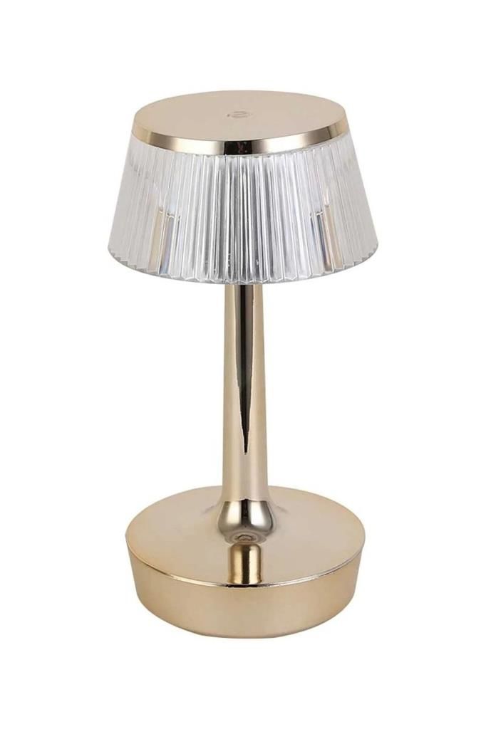 Şarjlı Masa Lambası Dimmerli Dekoratif Abajur Cata Rio Dokunmatik Cafe Lambası 3 Renk Işık Modu