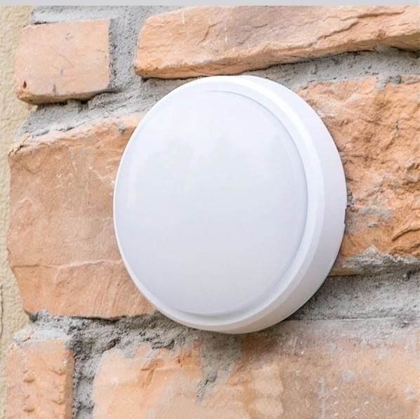 Horoz Artos 15W Yuvarlak Beyaz Led Nem Su Geçirmez Banyo Bahçe Modern Tavan Lambası Beyaz Işık 6500K