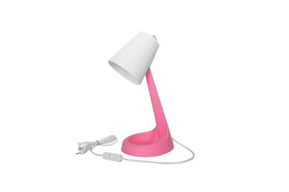 ZİTA MELODİ MASA LAMBASI PEMBE  E14 DUYLU-AMPUL HEDİYELİ!!!