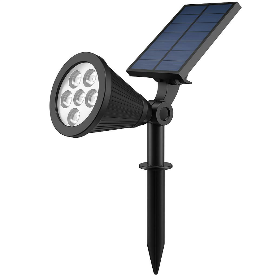 CATA CT-7310G Solar LED Çim Armatürü 7W | Güneş Enerjili, Kazıklı Bahçe Aydınlatması, IP64 Su Geçirmez, Gün Işığı 3200K