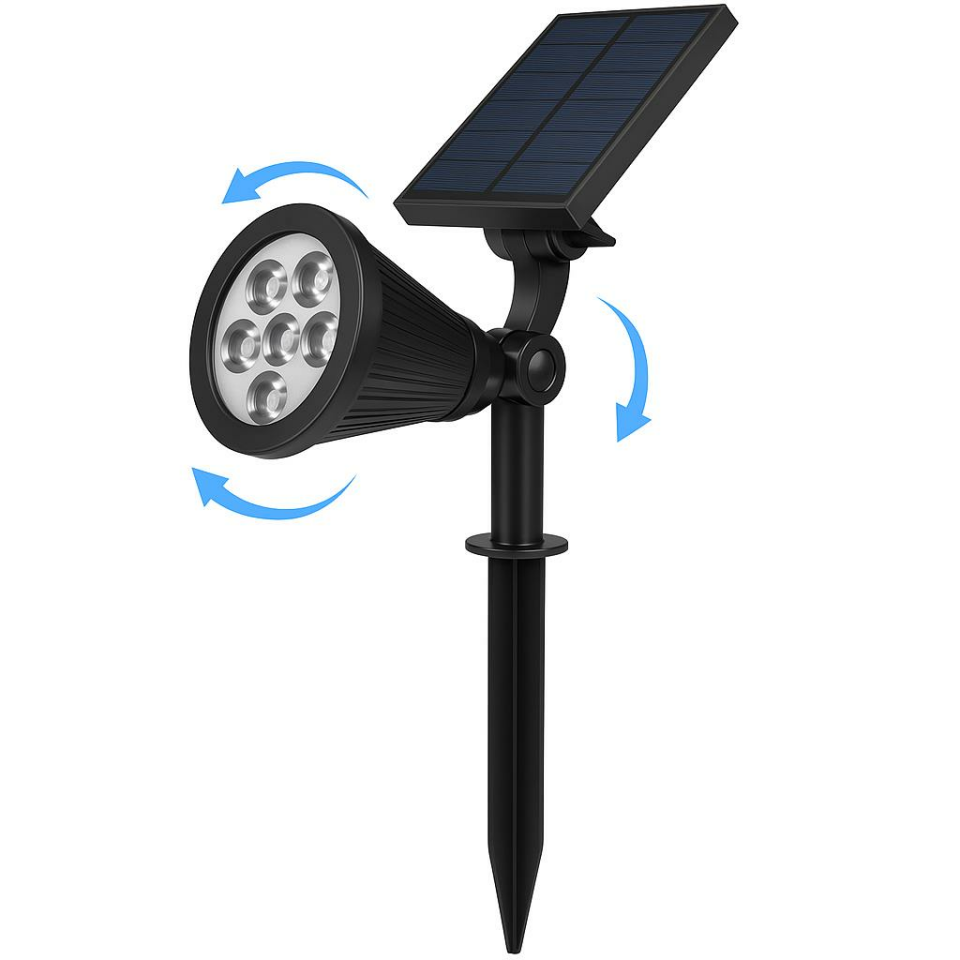 CATA CT-7310G Solar LED Çim Armatürü 7W | Güneş Enerjili, Kazıklı Bahçe Aydınlatması, IP64 Su Geçirmez, Gün Işığı 3200K